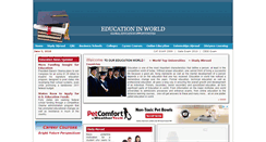 Desktop Screenshot of educationinworld.com